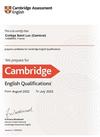 Certificat Cambridge 2023